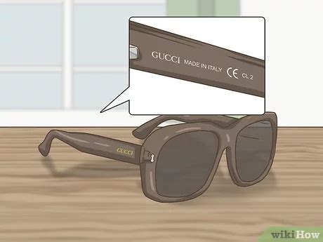 como saber si lentes gucci son originales|Cómo reconocer gafas de sol falsas de Gucci .